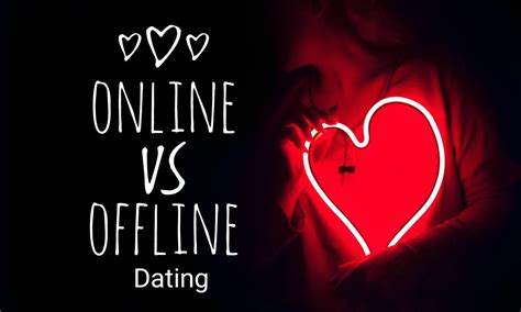 online vs offline dating